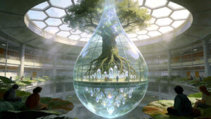  light communication, intelligent glass, nature-inspired design, The Language of Light – Sunroom Official Website Story